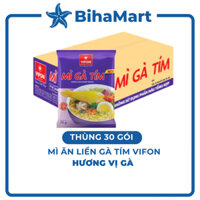 [THÙNG 30 GÓI] - VIFON - Mì gà tím Vifon / Mì Vifon gà tím/ Mì đùi gà tím Vifon/ Mì ăn liền gà tím Vifon (75g/gói)