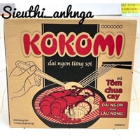 Thùng 30 gói x 65g Mì Tôm Kokomi