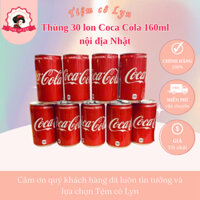 Thùng 30 lon Coca Cola 160ml nội địa Nhật date T8/2025