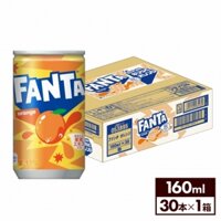 Thùng 30 lon Fanta cam nội địa Nhật x 160mL