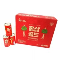 [Thùng 30 lon] Nước Hồng Sâm Red Ginseng Gold Hàn Quốc 175ml hỗ trợ giảm căng thẳng mệt mỏi