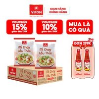 Thùng 30 Mì Chay Lẩu Thái VIFON 65g  Gói