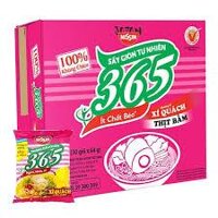 Thùng 30 mì nissin 365 xí quách thịt bằm gói 63g 75130