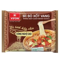 Thùng 30 Mì Tươi VIFON Vị Bò Xốt Vang (70g/gói)