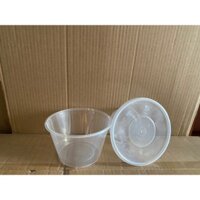 Thùng 300 Cái hộp nhựa 1000ml Tròn dùng 1 lần có kèm nắp
