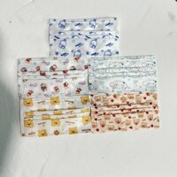 Thùng 300 Cái Khẩu Trang Y Tế Lụa In Hình