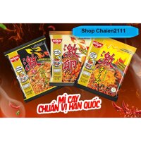 Thùng 30/gói Mì Cay NISSIN Chuẩn Vị Hàn Quốc Đủ Hương Vị Lựa Chọn