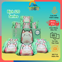 Thùng 32 gói 120 Series khăn giấy ướt Phú Đạt không mùi, an toàn khi sử dụng cho bé