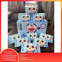 THÙNG 32 GÓI KHĂN ƯỚT DOREMON KHÔNG MÙI KHÔNG CỒN AN TOÀN CHO DA BÉ KHĂN ƯỚT PHÚ ĐẠT CHÍNH HÃNG