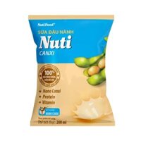 Thùng 36 Bịch Sữa đậu nành Nuti Canxi Bịch 200ml TU.NSDNX01AZ - Thương Hiệu NUTIFOOD - AZAGO