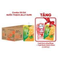 [THÙNG 36 GÓI 135G] Nước Ép Trái Cây Thạch Tươi Mát Jelly Gumi Gumi 135g Nhập Khẩu Chính Hãng Thái Lan Nhiều Vị Lựa Chọn