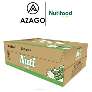 Thùng 36 hộp sữa đậu nành Nuti nguyên chất 200ml