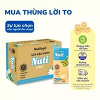Thùng 36 hộp sữa đậu nành canxi Nutimilk 200ml