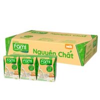 Thùng 36 Hộp Sữa đậu Nành Nguyên Chất Fami 200ml