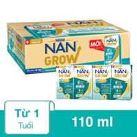 Thùng 36 hộp sữa pha sẵn Nestlé NAN Grow 110 ml (từ 1 tuổi)