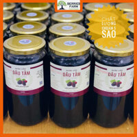 [Thùng 4 hũ 1L] Dâu tằm ngâm đường vàng siro dâu, nước cốt dâu tằm giải khát |Berries Farm