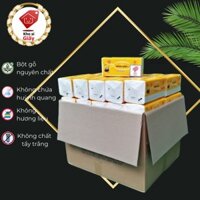Thùng 40 bịch khăn giấy rút 3 lớp Media Mart gấu trúc bịch lớn dai mềm mịn - Giấy rút trắng loại 1