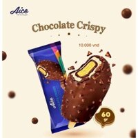 Thùng 40 cây kem Aice Chocolate Crispy