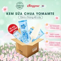 Thùng 40 cây kem sữa chua Hàn Quốc Binggrae Yomamte 70ml ABetterLife