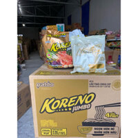 Thùng 40 Gói Mì Lẩu Thái Koreno Hương Vị Chua Cay 100G/ Mì Lẩu Thái Chuẩn Vị Mì Cay 7 Cấp Độ [ Date Mới ]