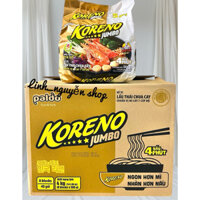 Thùng 40 GÓI MÌ LẨU THÁI KORENO JUMBO CHUA CAY 500g( Hàng Mới )