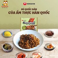 (Thùng 40 Gói) Mì Tương Đen Hàn Quốc Chapaghetti Nongshim 140g [농심-수출]올리브짜파게티 (멀티) - DATE 12 THÁNG