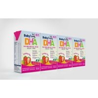 {THÙNG 40 HỘP - 135ML } SỮA DINH DƯỠNG BABY'S DHA VỊ DÂU