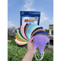 Thùng 400 Chiếc Khẩu Trang 5D Thịnh Phát dành cho mặt nhỏ và vừa đủ màu