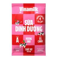 Thùng 48 bịch 220ml Sữa dinh dưỡng Vinamilk Hương Dâu