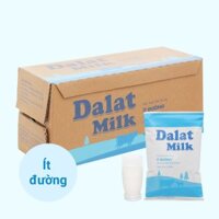 Thùng 48 bịch sữa Dalatmilk ít đường 220ml