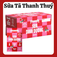Thùng 48 Bịch Sữa Dinh Dưỡng Vinamilk Hương Dâu - 48 bịch x 220ml ( giá trừ KM )