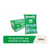 Thùng 48 bịch sữa dưỡng chất Vinamilk  220ml