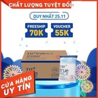 Thùng 48 bịch sữa tươi sạch có đường TH True Milk bịch giấy 220ml (220ml x 48)