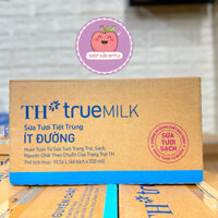 Thùng 48 bịch sữa tươi TH TRUE MILK Ít Đường / Có Đường 220m