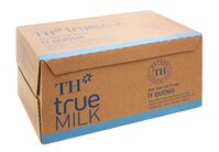 Thùng 48 bịch sữa tươi TH true MILK ít đường 220 ml