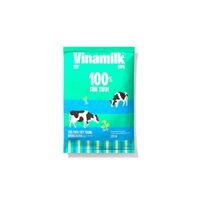 Thùng 48 bịch sữa tươi tiệt trùng Vinamilk 100% 220ml không đường/ít đường/có đường