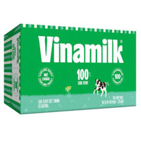Thùng 48 bịch sữa tươi Vinamilk 220ml ( từ 1 tuổi trở lên )