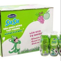 Thùng 48 chai sữa chua uống SuSu hương táo 80ml