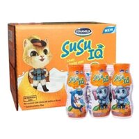 Thùng 48 chai sữa chua uống tiệt trùng Vinamilk SuSu vị cam 80 ml (từ 1 tuổi) - Giao bao bì ngẫu nhiên
