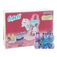 Thùng 48 chai sữa chua uống tiệt trùng Fristi vị nho 80 ml (từ 1 tuổi)