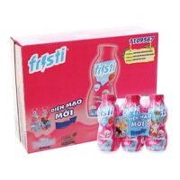Thùng 48 chai sữa chua uống tiệt trùng Fristi vị dâu 80 ml (từ 1 tuổi)