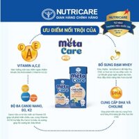 Thùng 48 hộp 110ml METACARE ECO Nutricare Sữa Non 24h