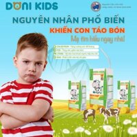 [Thùng 48 Hộp 110ML] Sữa Bột Pha Sẵn DONI KIDS – COLOS GOLD Hỗ Trợ Tăng Cân Nhanh Chóng, Phát Triển Cao Lớn.