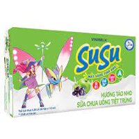 Thùng 48 hộp (110ml) Sữa Chua Uống Susu Hương Táo Nho