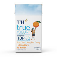 Thùng 48 hộp 110ml Sữa chua uống tiệt trùng Topkid