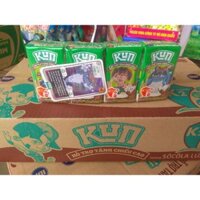 Thùng 48 hộp 110ml sữa Kun socola lúa mạch (12 lốc x 4 hộp 110ml)