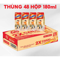 Thùng 48 hộp 180ml Thức uống lúa mạch socola. gấp đôi Canxi Ovaltine