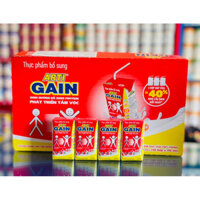 [Thùng 48 Hộp 180ml]Sữa Bột Pha sẵn Arti Gain đỏ tăng cân