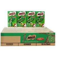 Thùng 48 hộp  Milo ,110,180ml.Date mớí