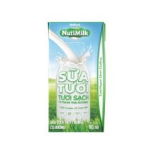 Thùng 48 Hộp NutiMilk Sữa Tươi Tiệt Trùng Có Đường 110ml